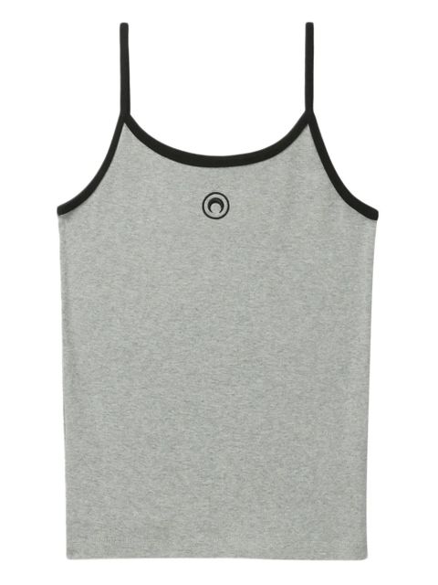 Marine Serre cotton tank top - Grey - zdjęcie produktu nr 1