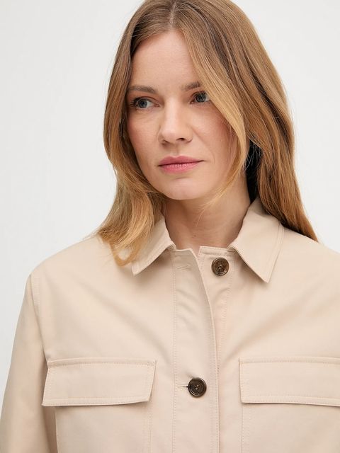 Joop! kurtka kolor beżowy przejściowa 30047585