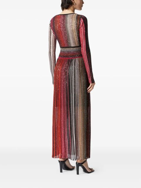 Missoni pleated mini dress - Black