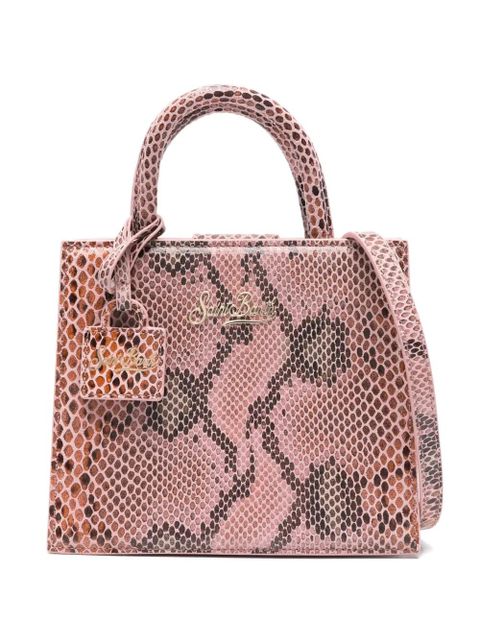 MC2 Saint Barth leather mini tote bag - Pink - zdjęcie produktu nr 1
