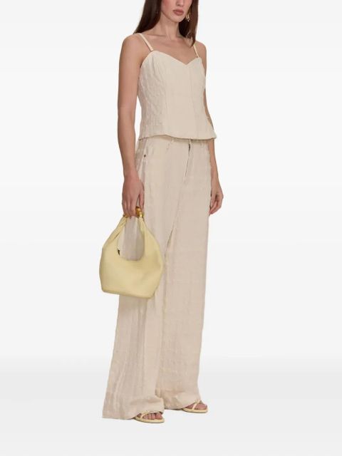 Cult Gaia Katya boucle trousers - Neutrals