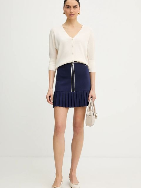 Silvian Heach spódnica z wiskozą THOREM - zdjęcie produktu nr 1