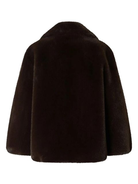 PINKO Alighieri faux fur coat - Brown - zdjęcie produktu nr 2