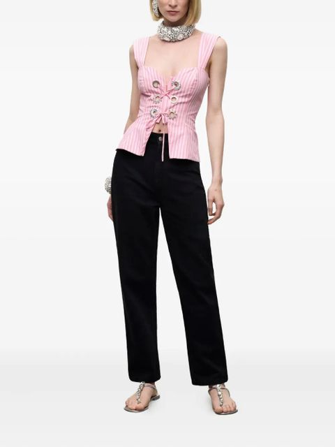 AREA striped corset top - Pink - zdjęcie produktu nr 2