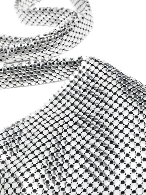 Rabanne mini Pixel shoulder bag - Silver