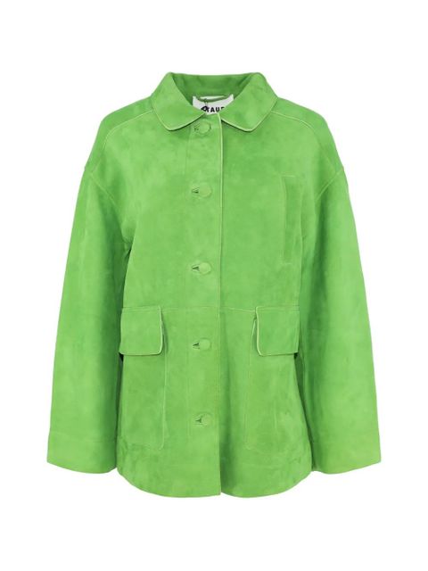 STAUD Roxanne patch-pocket jacket - Green - zdjęcie produktu nr 1