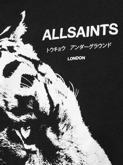 AllSaints t-shirt bawełniany IVANA damskie kolor czarny W038JD