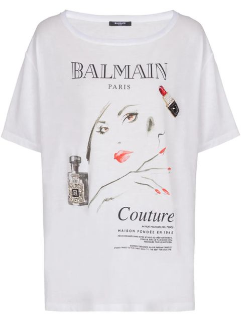 Balmain Beauty t-shirt - White - zdjęcie produktu nr 1