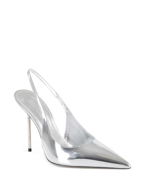 Paris Texas 105mm Lidia pumps - Silver