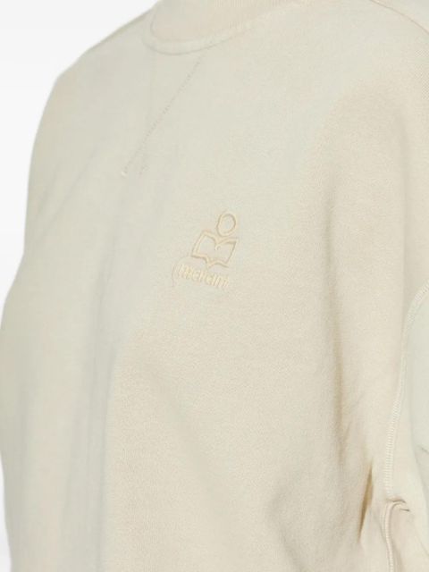 MARANT ÉTOILE Sunny embroidered sweatshirt - Neutrals
