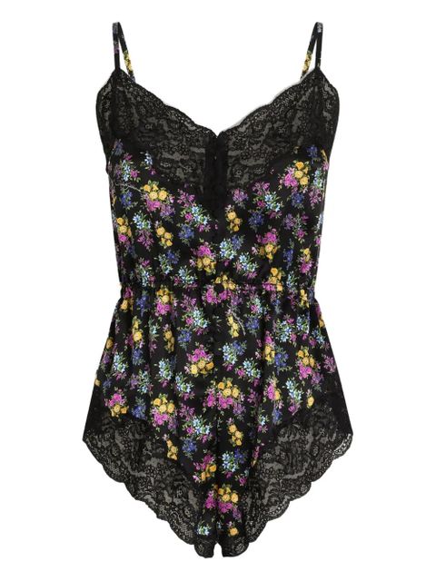 Dolce & Gabbana floral-pattern body - Black - zdjęcie produktu nr 1
