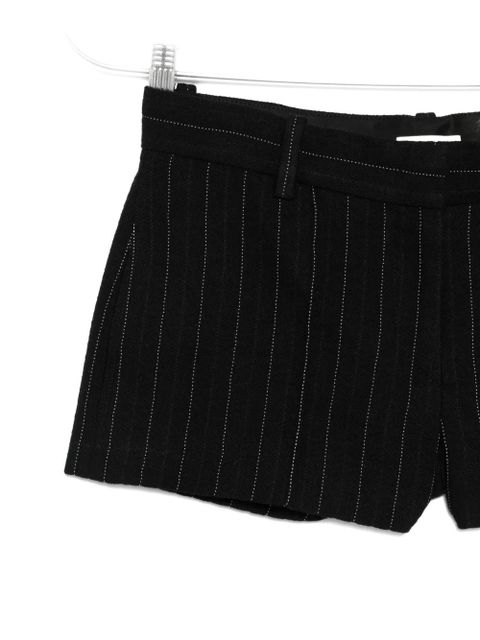 ISABEL MARANT pinstriped shorts - Black