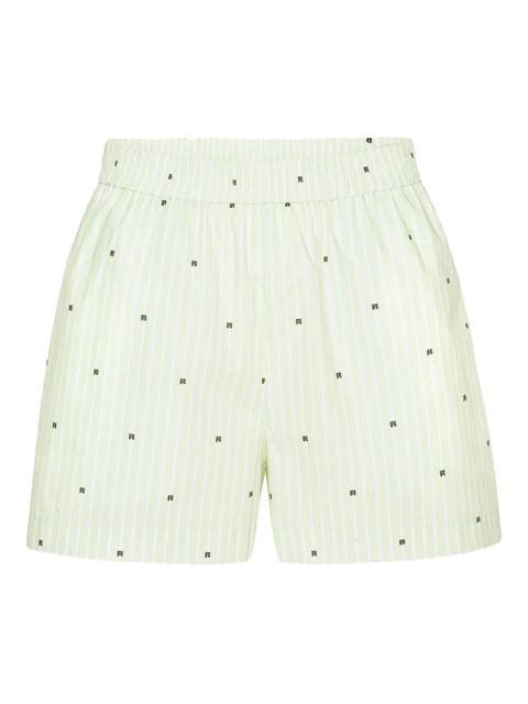 ROTATE BIRGER CHRISTENSEN striped shorts - Green - zdjęcie produktu nr 1