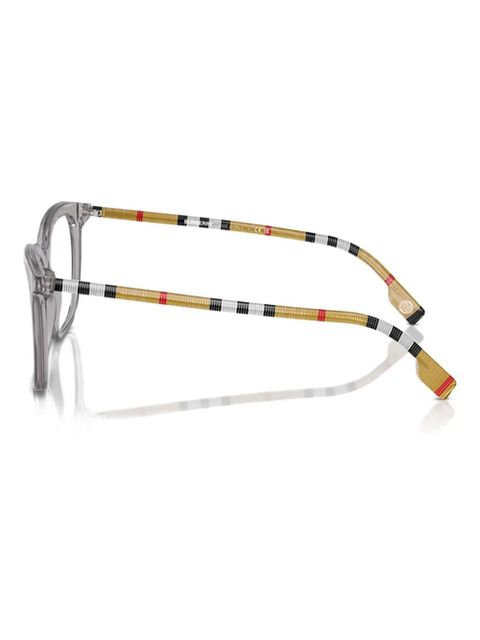 Burberry Eyewear check-pattern cat-eye glasses - Grey - zdjęcie produktu nr 2