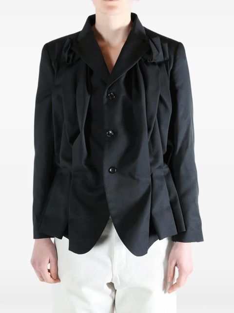 Comme Des Garçons ruffled jacket - Black - zdjęcie produktu nr 2