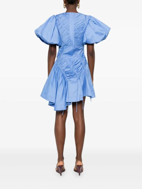 Aje Wisteria puff-sleeve mini dress - Blue