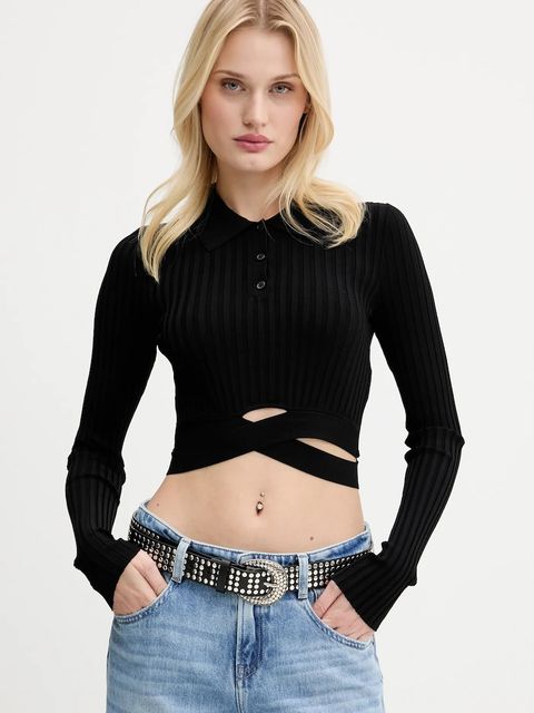 Miss Sixty sweter damski kolor czarny lekki 6S2RJ03800 - zdjęcie produktu nr 1