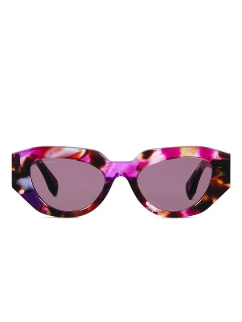 Gucci spotted tortoiseshell logo sunglasses - Pink - zdjęcie produktu nr 1
