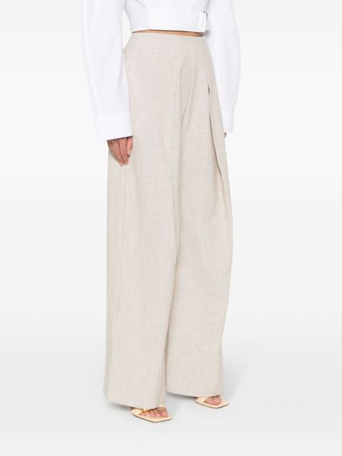 Cult Gaia Pompori wide-leg trousers - Neutrals - zdjęcie produktu nr 2