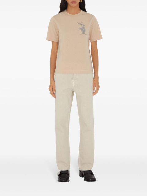 Burberry EKD cotton T-shirt - Neutrals - zdjęcie produktu nr 2