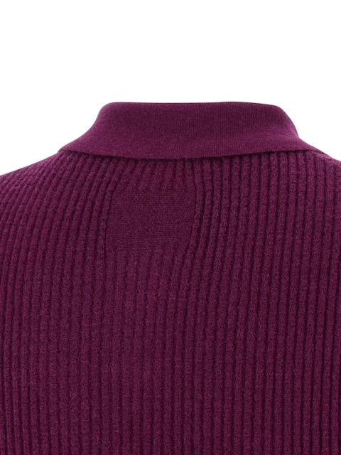 Guest In Residence cashmere polo shirt - Purple