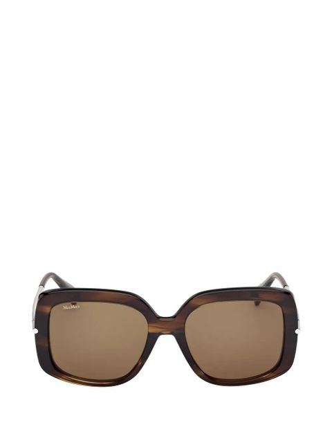 Max Mara Eyewear square-frame sunglasses - Brown - zdjęcie produktu nr 1