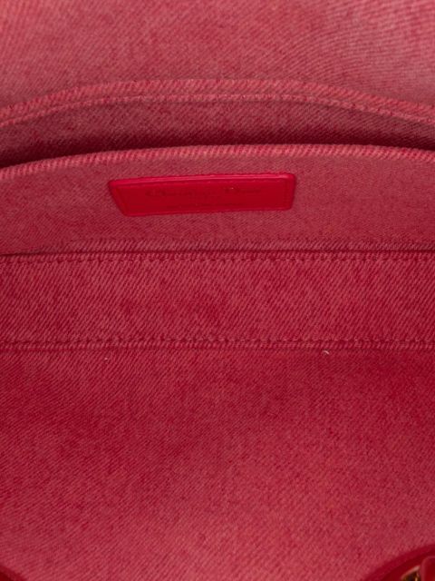 Christian Dior Pre-Owned 2022 Medium Denim Macrocannage Lady D Joy satchel - Pink - zdjęcie produktu nr 2