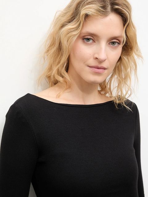 Answear.LAB longsleeve kolor czarny