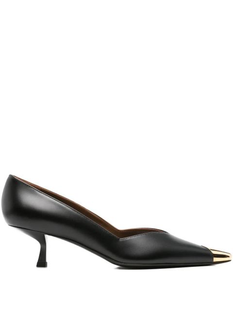 Giuseppe Zanotti 40mm metal-toe pumps - Black - zdjęcie produktu nr 1