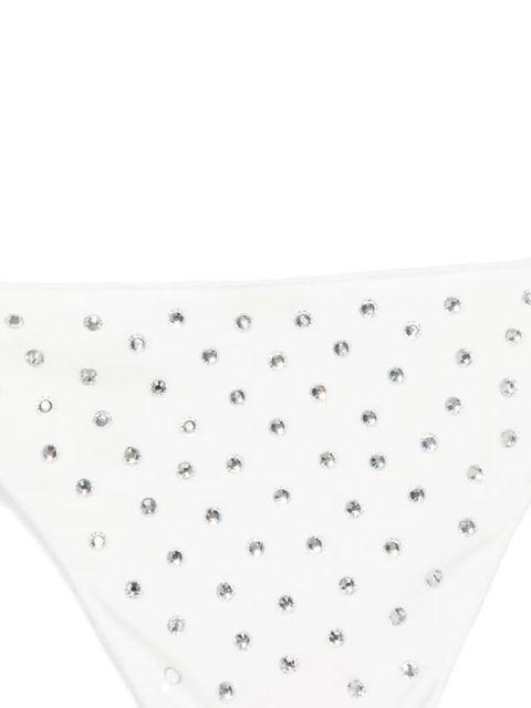 Oséree crystal-embellished bikini - White