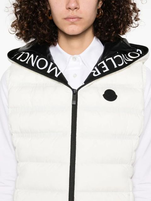 Moncler Aliterse down gilet - White