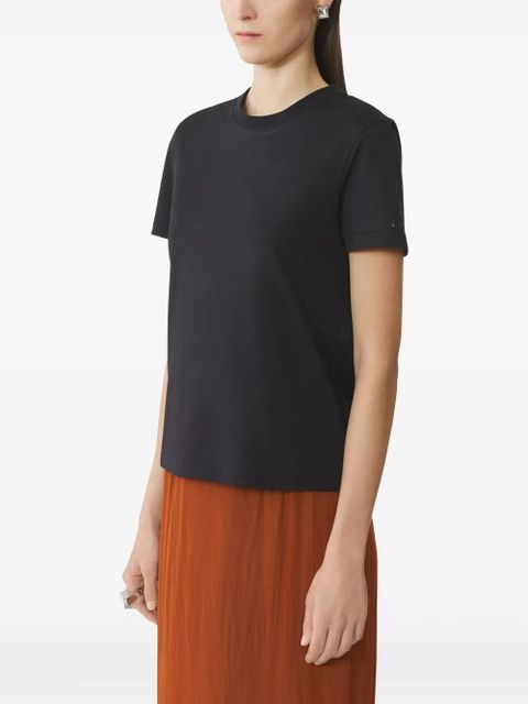 Lanvin tie-back cotton T-shirt - Black