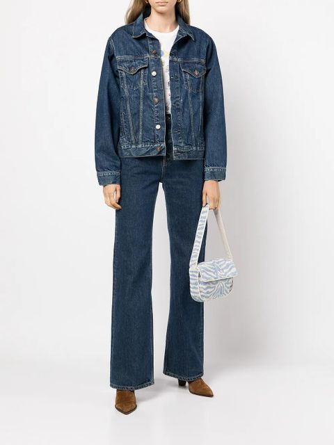 RE/DONE 90s oversized trucker denim jacket - Blue