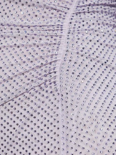 Self-Portrait rhinestone-embellished dress - Purple - zdjęcie produktu nr 2