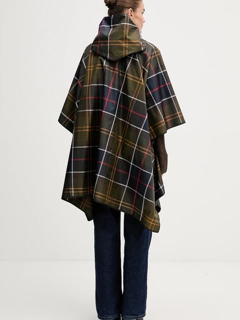 Barbour poncho kolor zielony przejściowa UAC0214 - zdjęcie produktu nr 2