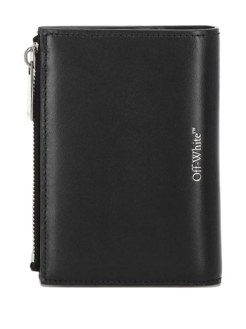 Off-White Diag-stripe-print wallet - Black