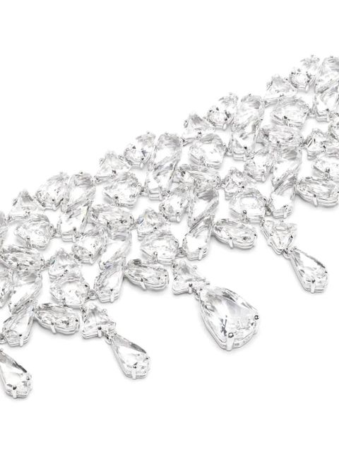 Swarovski Mesmera crystal choker necklace - Silver