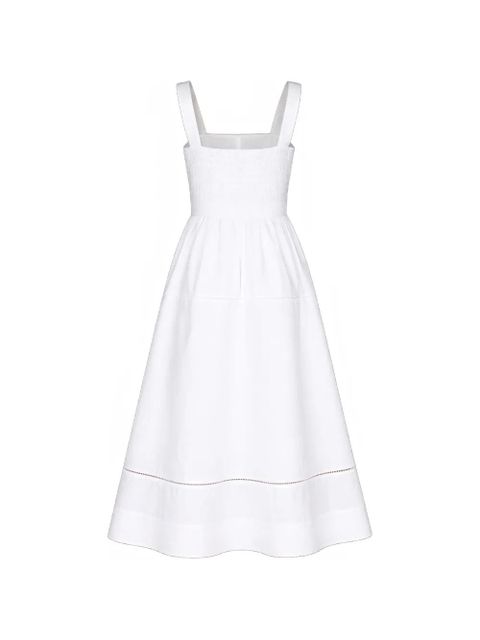 Reformation Petites Everett square-neck midi dress - White - zdjęcie produktu nr 2