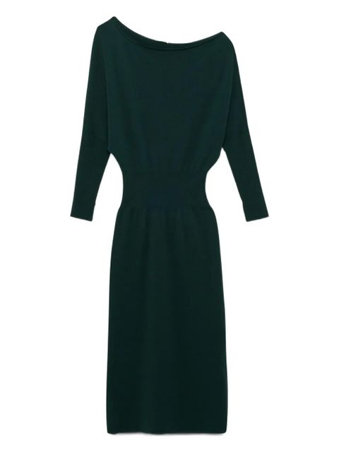 Simkhai off-shoulder midi dress - Green - zdjęcie produktu nr 1