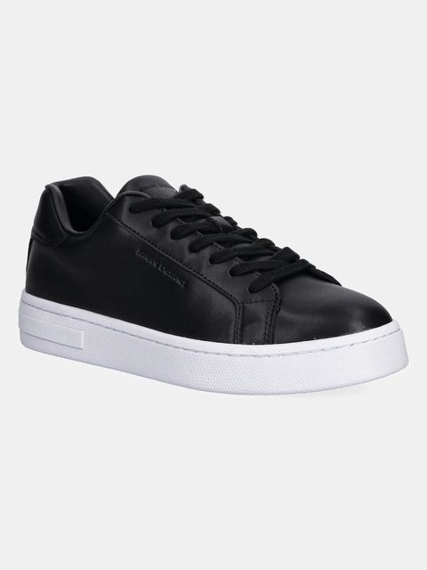 Armani Exchange sneakersy skórzane damskie kolor czarny XW000295 AF11912 UC001 - zdjęcie produktu nr 1