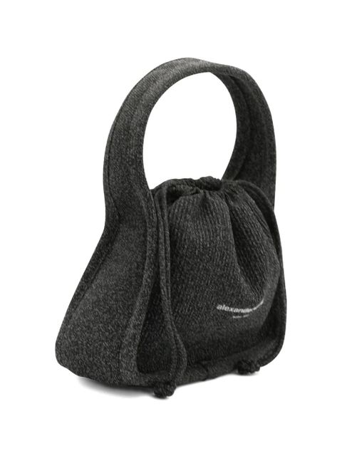 Alexander Wang drawstring top-handle shoulder bag - Grey