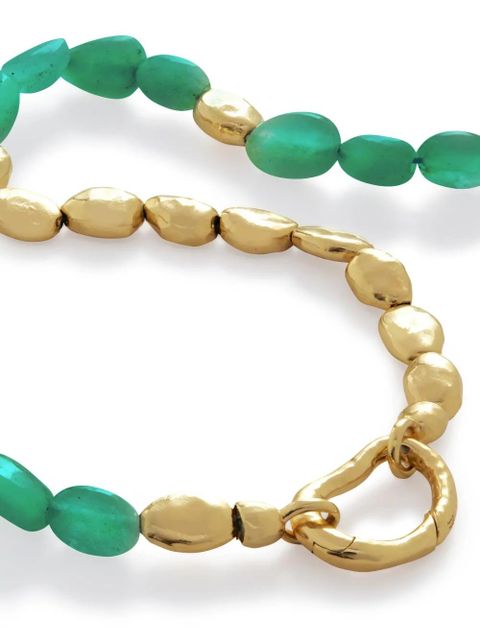 Monica Vinader Rio onyx beaded necklace - Green