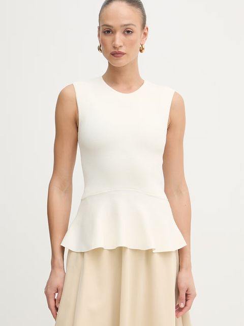 BOSS bluzka damska z wiskozą Fillo - zdjęcie produktu nr 1