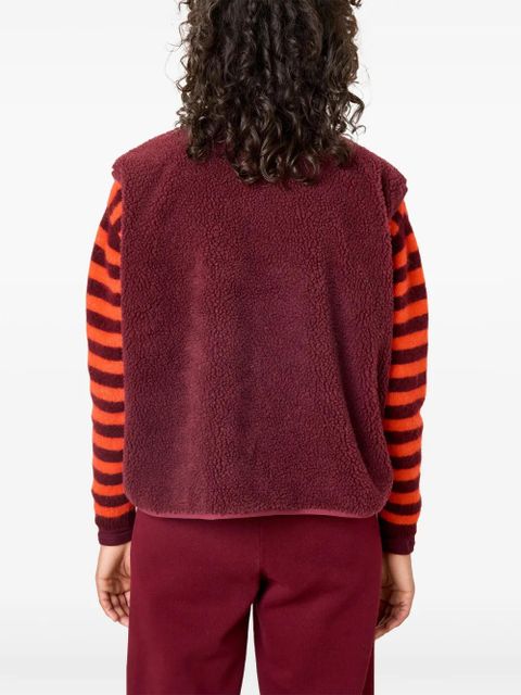 American Vintage Hoktown textured zip gilet