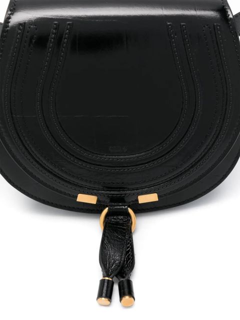Chloé small Marcie Saddle shoulder bag - Black - zdjęcie produktu nr 2