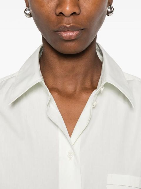 Victoria Beckham cotton shirt - Green