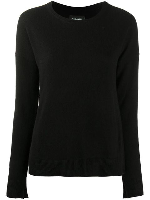 Zadig&Voltaire star-patch knitted jumper - Black - zdjęcie produktu nr 1