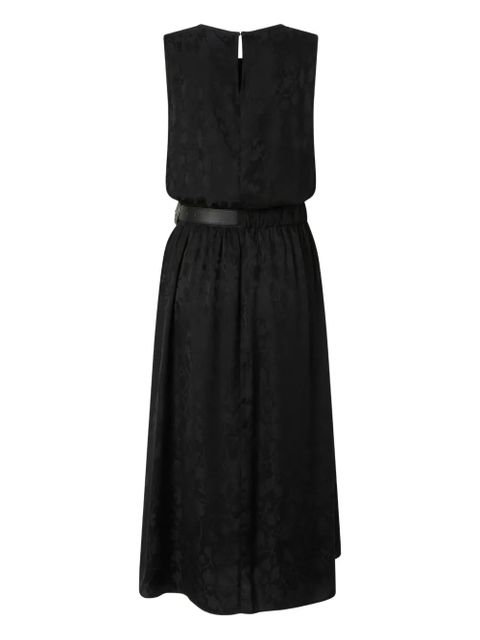 PINKO belted-waist sleeveless dress - Black - zdjęcie produktu nr 2