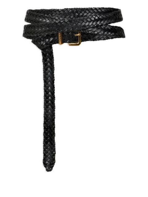 ETRO woven double-wrap belt - Black