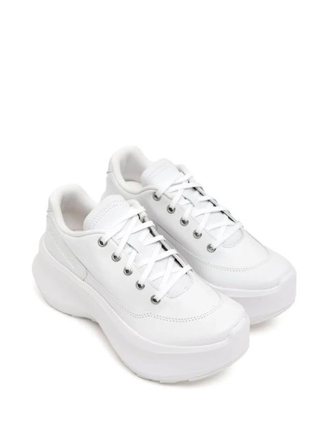 Comme Des Garçons Salomon leather platform sneakers - White - zdjęcie produktu nr 2